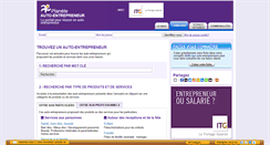 Desktop Screenshot of annuaire.planete-auto-entrepreneur.com